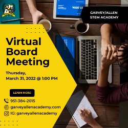 Virtual Regular Board Meeting today at 1:00 pm on Zoom